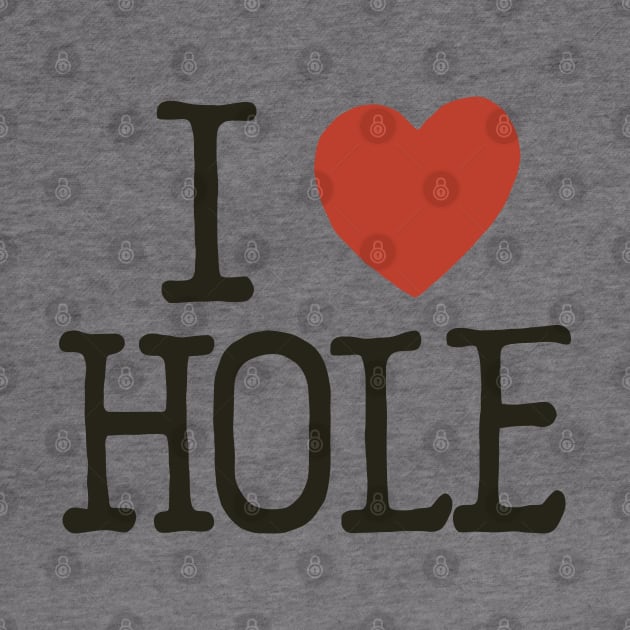 Ebisu (Dorohedoro) I ❤ Hole by Kamishirts